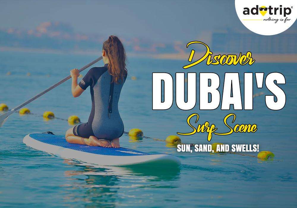 Surfing in Dubai